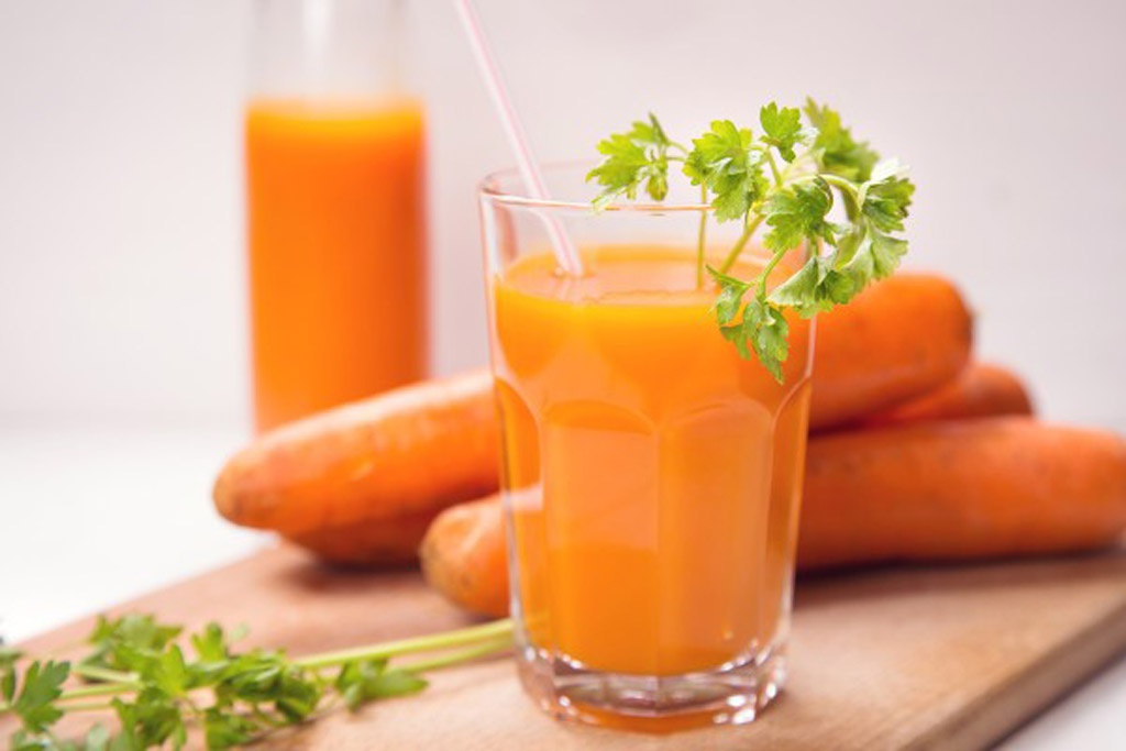 Nước ép cà rốt giàu vitamin và chất dinh dưỡng cho sức khoẻ